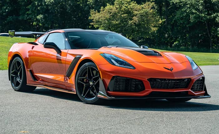 This 2019 Corvette ZR1 Set a New Sales Record at Bring a Trailer