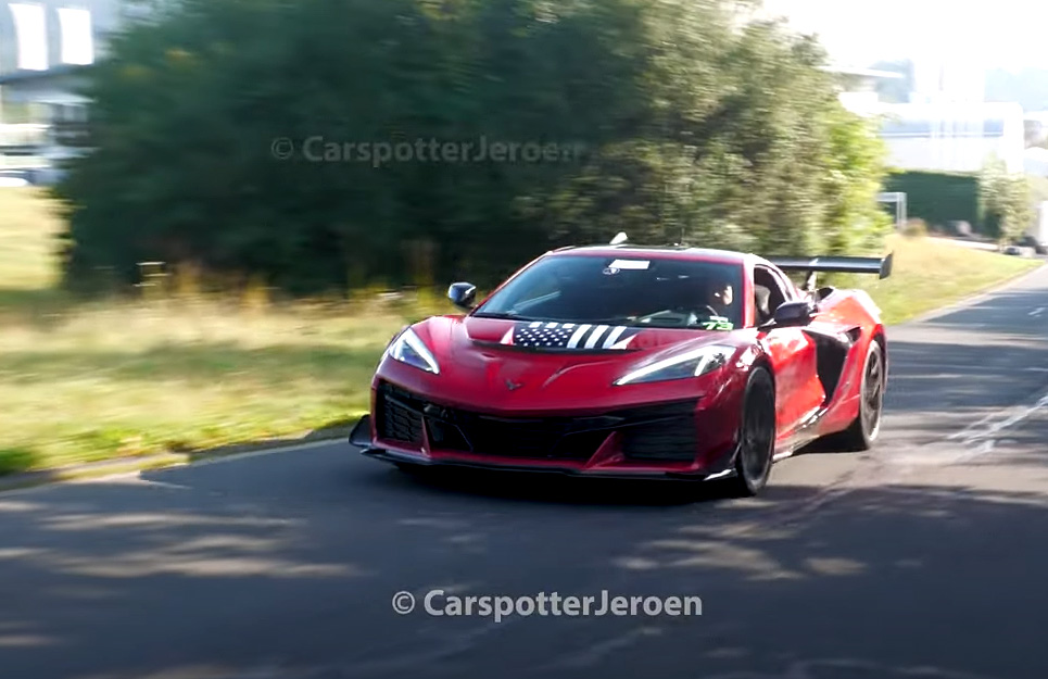 2025 Corvette ZR1 at the Nurburgring