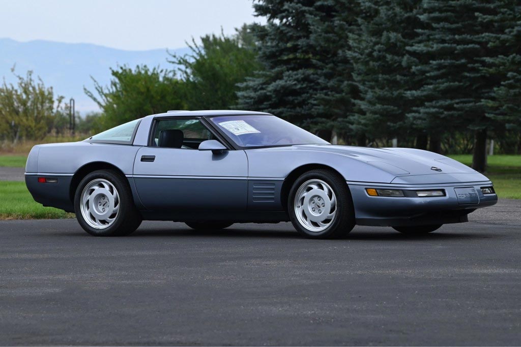 1991 Steel Blue / Blue ZR1