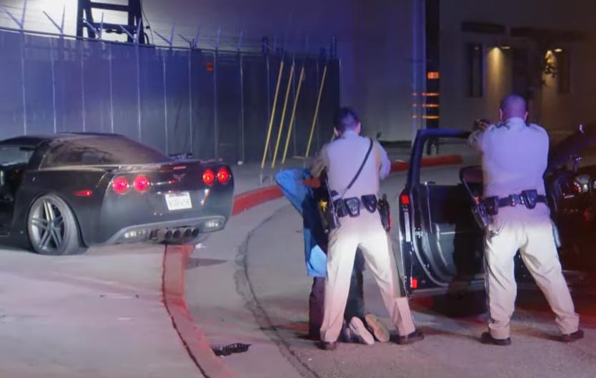 [STOLEN] 15-Year-Old Teen Arrested after Leading Police on a 70-Mile Chase in a Stolen C6 Corvette