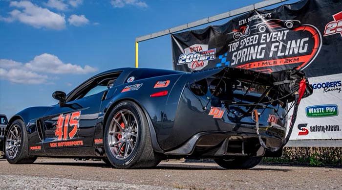 2009 Corvette Z06 Sets New LS Standing Mile Record at 264 MPH!