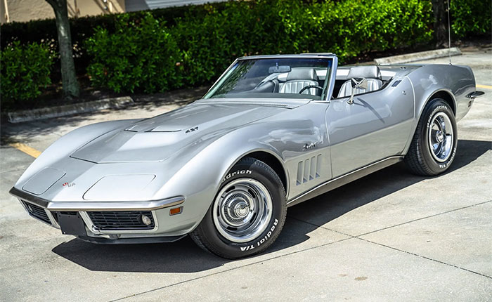 Corvettes For Sale: Nic Cage's 1969 Corvette Convertible on Bring a Trailer