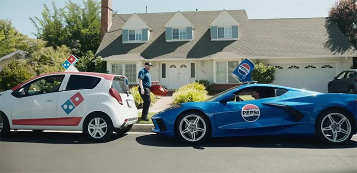 [VIDEO] Pepsi Ran This Commercial Featuring a C8 Corvette During the Baseball Playoffs