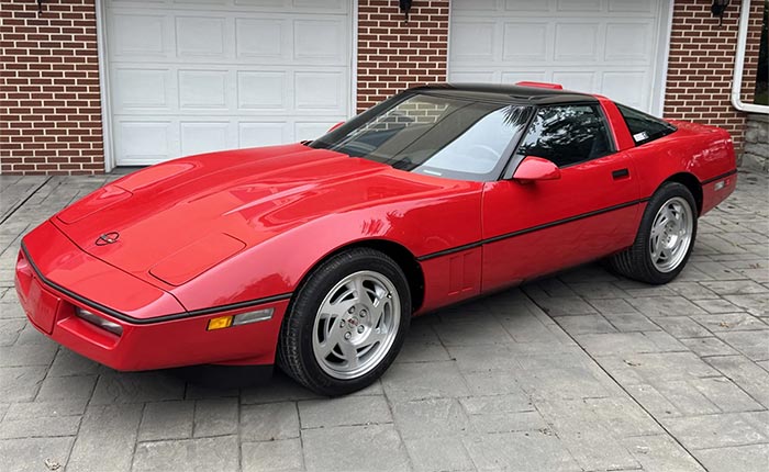 Corvettes for Sale: Rare 1990 R9G Offered by the Miller Family on Bring a Trailer