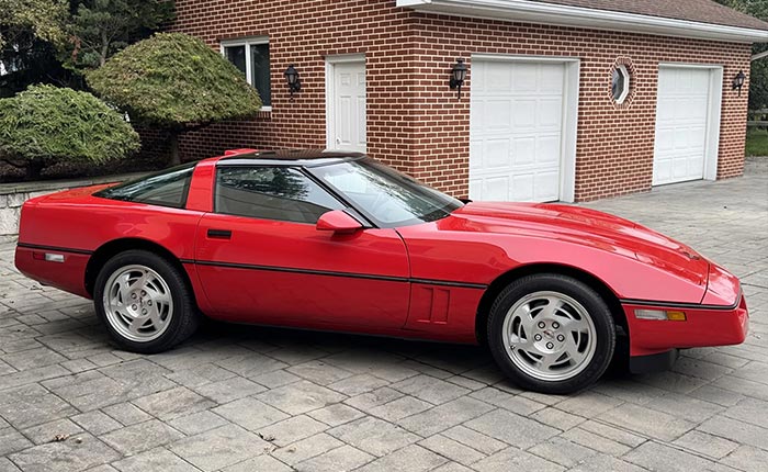 Corvettes for Sale: Rare 1990 R9G Offered by the Miller Family on Bring a Trailer