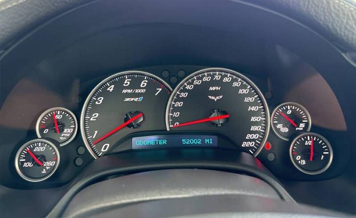 Corvettes for Sale: 2009 Corvette ZR1 in Victory Red on Craigslist