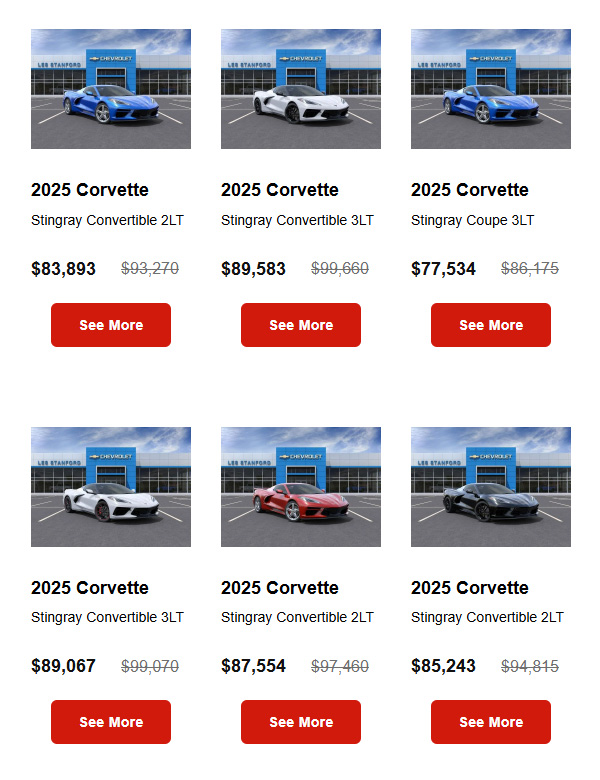 Les Stanford is America's Corvette King!