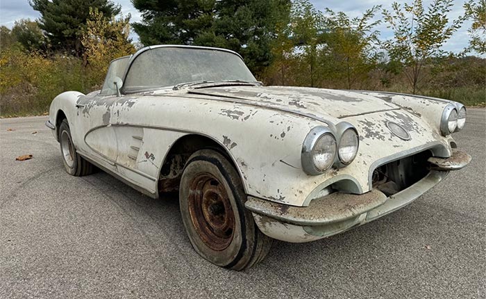 Corvettes for Sale: Helen's 1960 Corvette Owned for 60 years