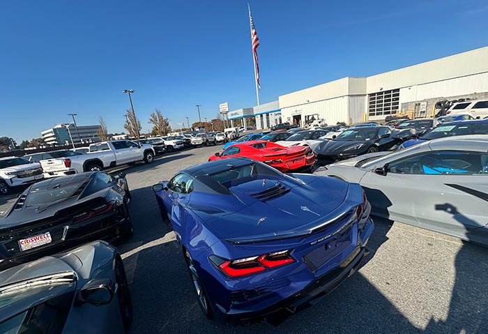 Keith's 2025 Corvette E-Ray at Criswell Chevrolet
