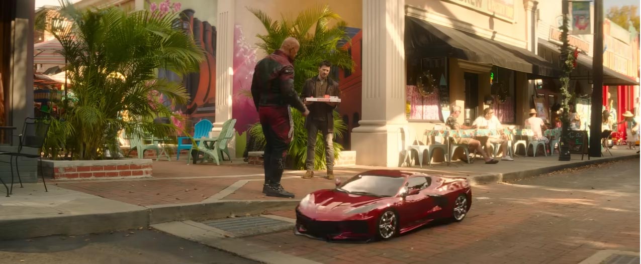 Red C8 Corvette Featured in Upcoming Red One Christmas Movie