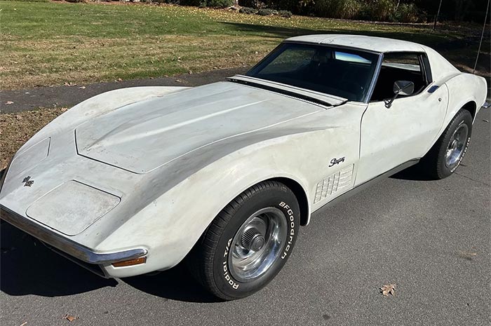 Corvettes for Sale: Matching-Numbers Barn Find 1971 Corvette on eBay
