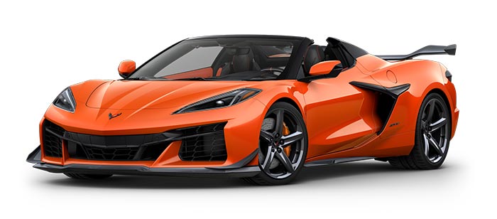 RUMOR: Chevy Built Five Identical Sebring Orange 2025 Z06 Convertibles and Shipped Them to Detroit