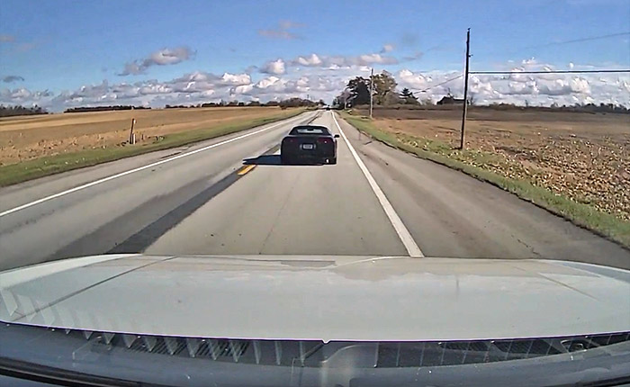 C5 Corvette Driver Contemplates Running after Accident