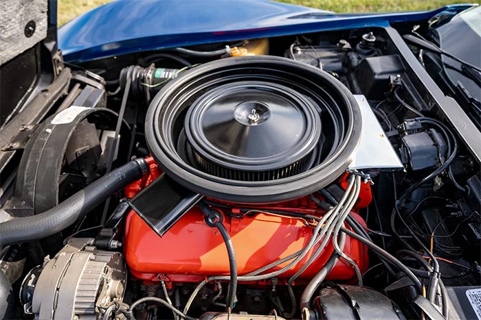 Corvettes for Sale: 1973 Corvette with a 454 V8 and 4-Speed Manual on Bring a Trailer