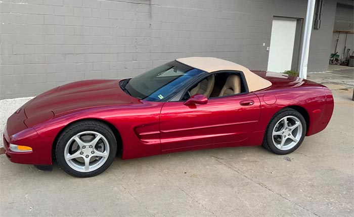 Corvettes for Sale: One-Owner 2004 Corvette Convertible with Only 1,327 Original Miles