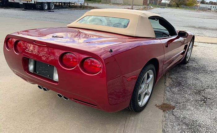 Corvettes for Sale: One-Owner 2004 Corvette Convertible with Only 1,327 Original Miles