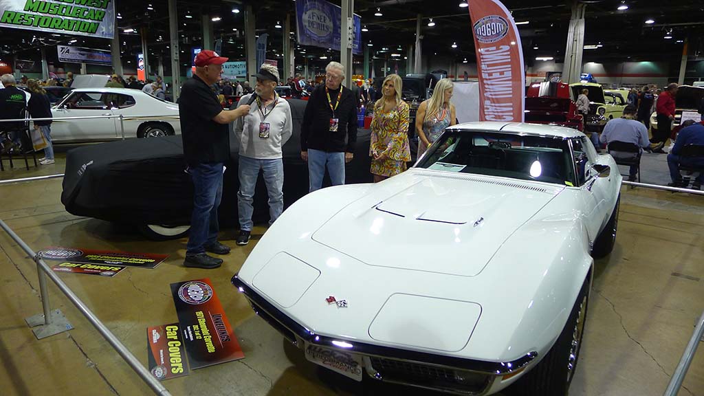 Freshly Restored 1971 ZR2 Corvette Revealed at MCACN 2024