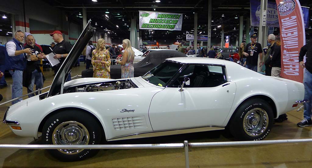 Freshly Restored 1971 ZR2 Corvette Revealed at MCACN 2024
