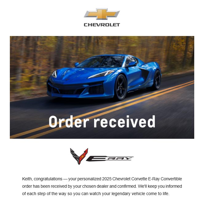 E-Ray Order Notification