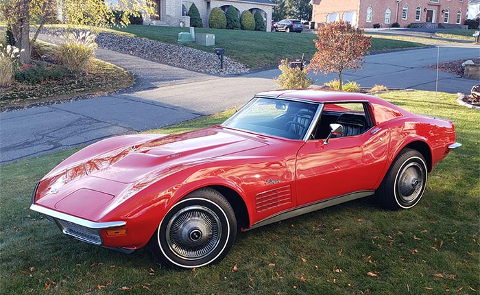 Corvettes for Sale: 1971 Corvette Coupe with 454/365 V8 on Bring A Trailer
