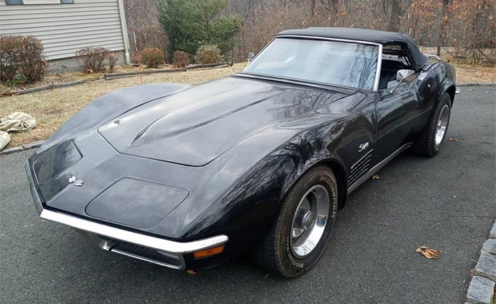 Corvettes for Sale: Nice-Driving 1970 Corvette Convertible Offered for $17,900 on Craigslist