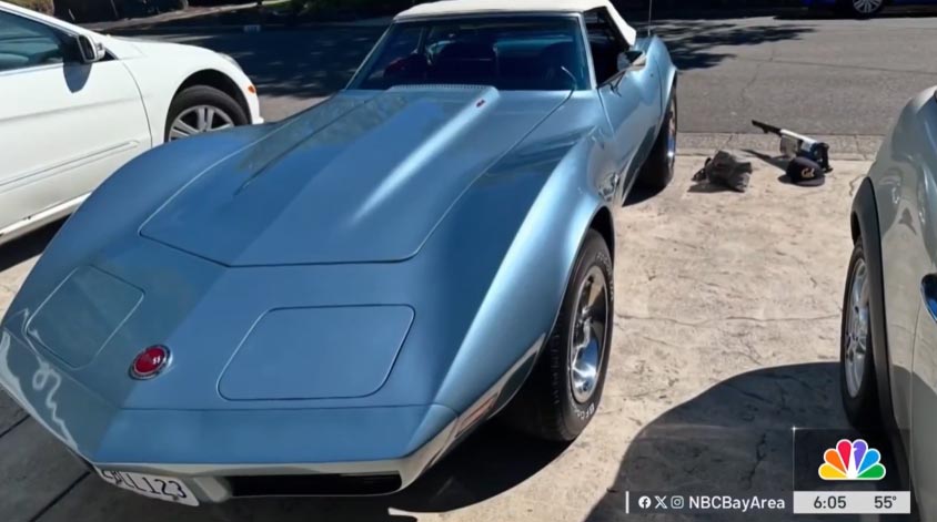 [STOLEN] 1973 Corvette Was Stolen and Then Recovered Thanks to Social Media