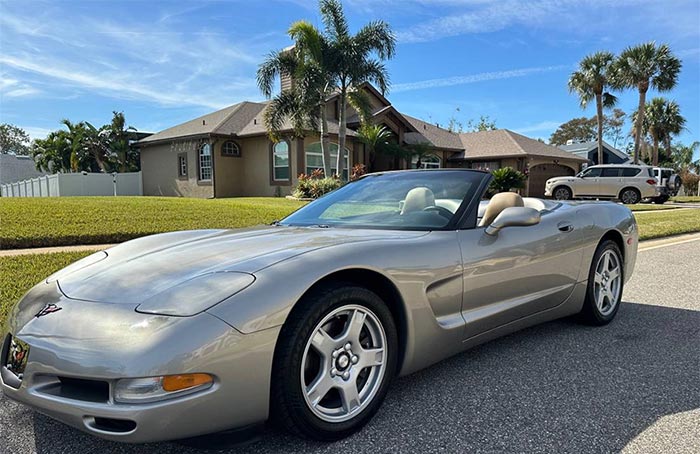 Corvettes for Sale: 9,396-Mile 1999 Corvette Convertible on Craigslist