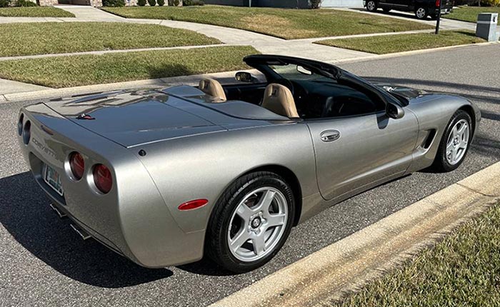 Corvettes for Sale: 9,396-Mile 1999 Corvette Convertible on Craigslist