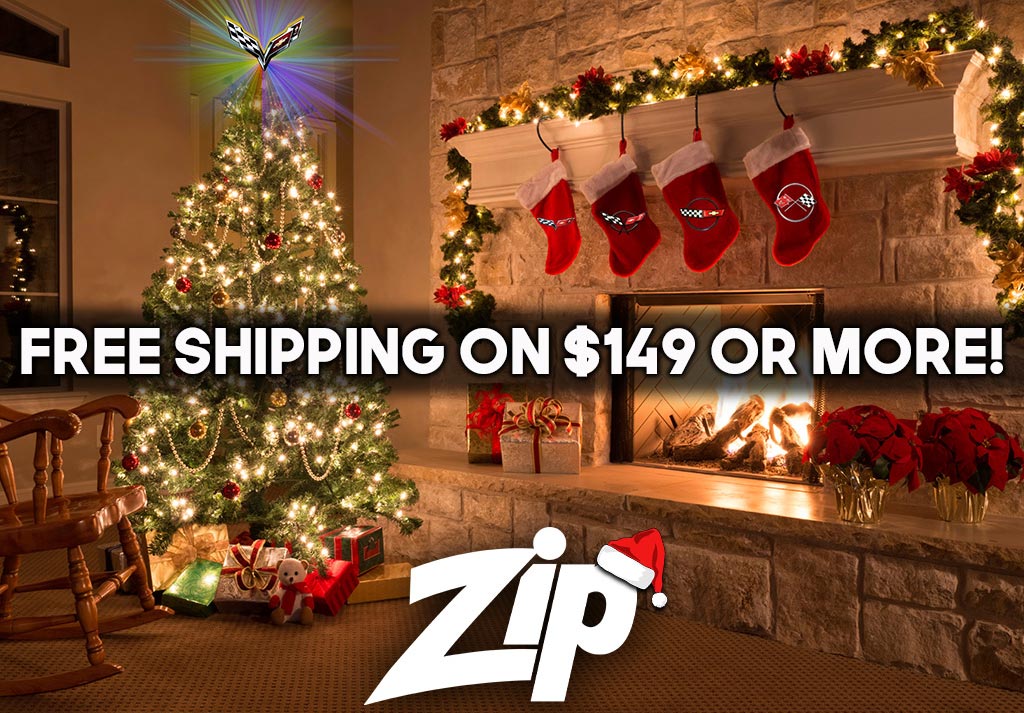 Get Free Shipping on Orders of $149 or More Through Monday at Zip Corvette