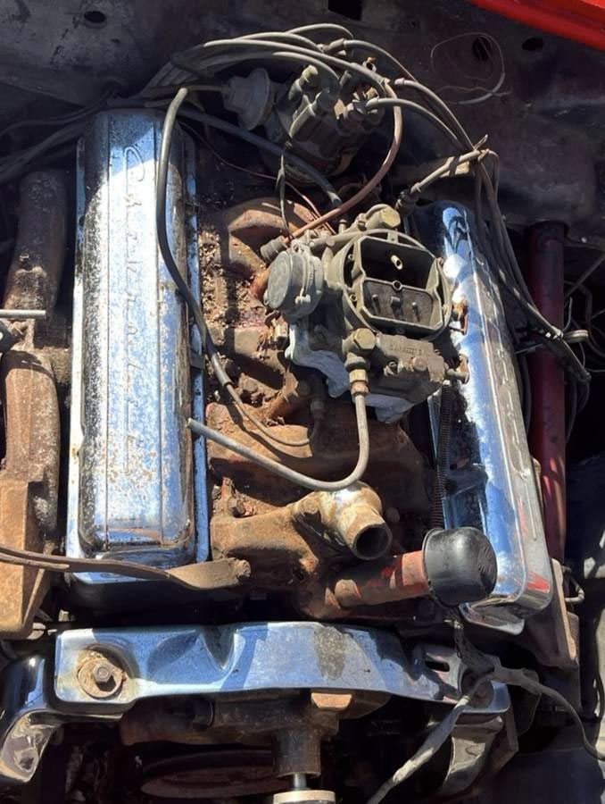 Corvettes for Sale: Project 1954 Corvette Wearing VIN 107 on Craigslist