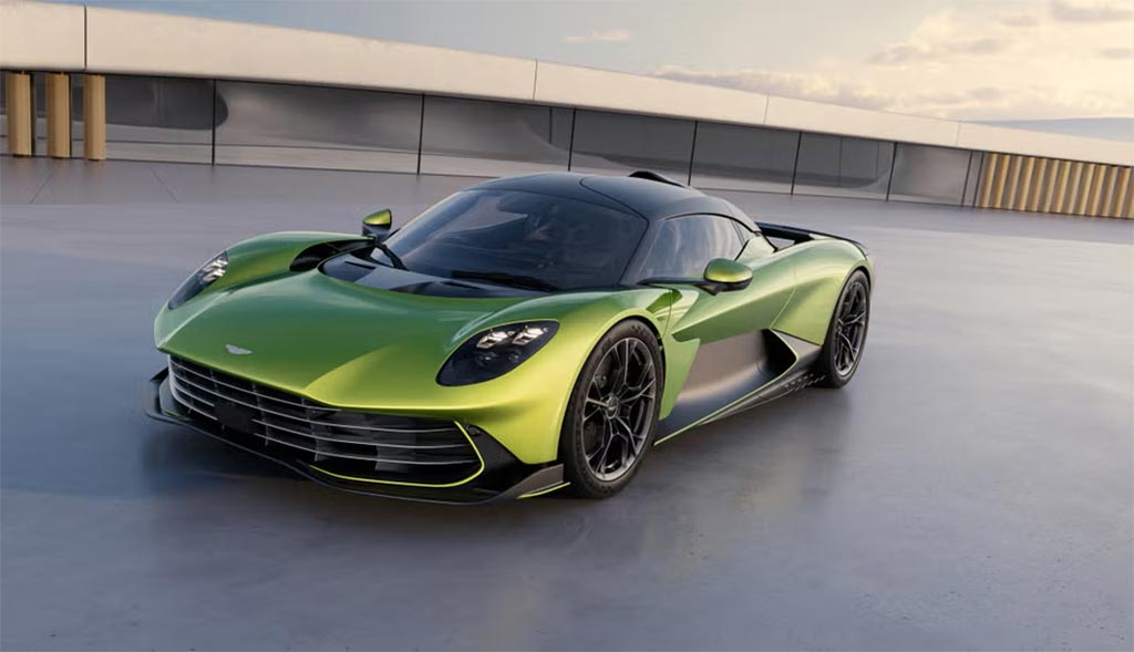 New Plug-in-Hybrid Aston Martin Valhalla Matches the Corvette ZR1's 1064-hp, costs $1 Million