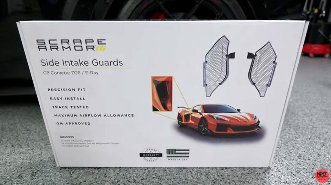 [VIDEO] Installing Scrape Armor's New Side Intake Guards for the Z06/E-Ray