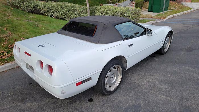 Corvettes for Sale: 1991 Corvette Offered on the Cheap at eBay
