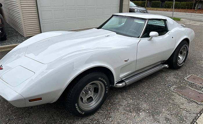 Corvettes for Sale: Canadian 1977 Corvette with a 4-Speed for $15,500