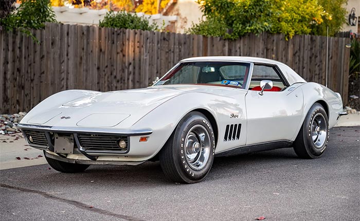 Corvettes for Sale: 1969 Corvette Stingray Convertible on Bring a Trailer