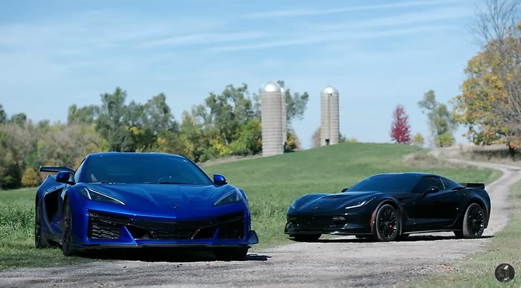 The C8 and C7 Corvette Z06