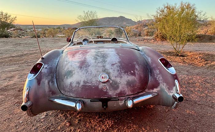 Corvettes for Sale: 1957 Corvette Project Offered on Craigslist for $52,500