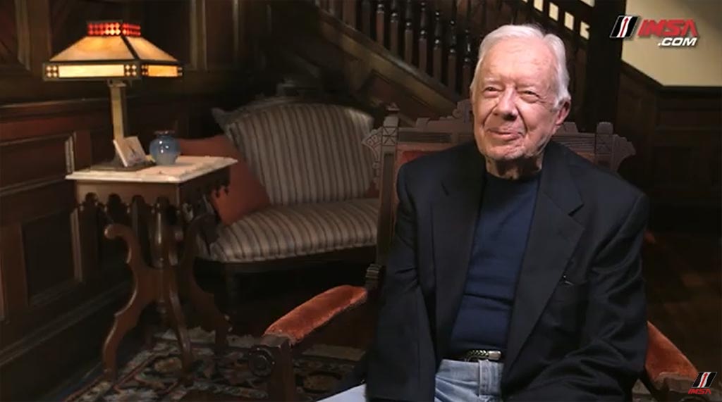[VIDEO] President Jimmy Carter Was a Fan of Sebring and Corvettes