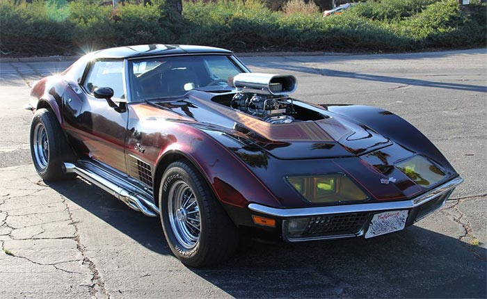 Corvettes for Sale: Supercharged 1970 Corvette is a Real Life Hot Wheels