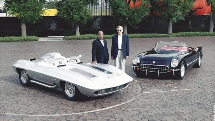 1954 Corvette Meets the 1959 Corvette Stingray Racer