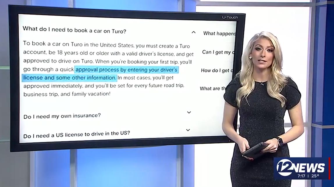 [STOLEN] Users Say a Flaw in the Turo App has Resulted in Stolen Cars