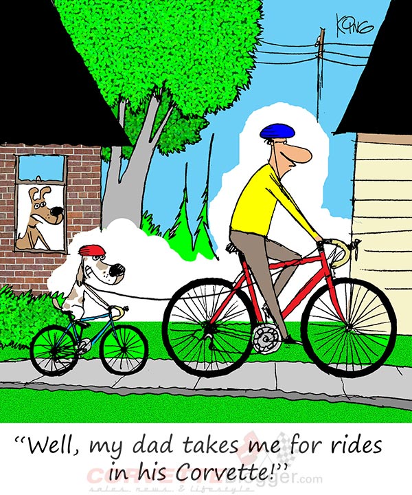Saturday Morning Corvette Comic: Who's a Good Dog?
