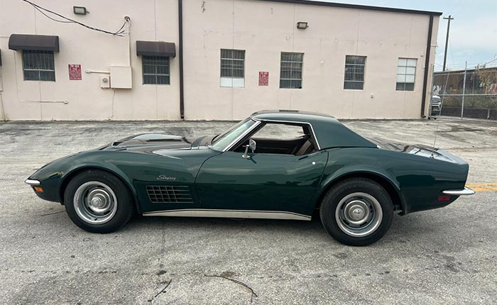 Corvettes for Sale: No Reserve LS5-Powered 1971 Corvette Convertible on eBay