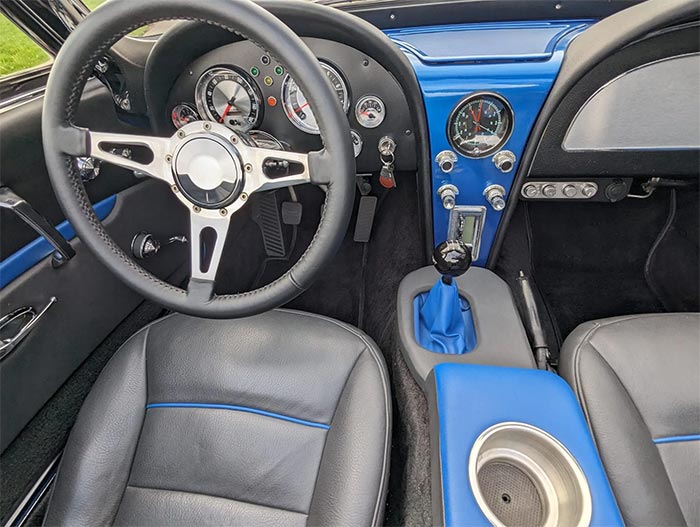 Corvettes for Sale: Wild LS1-Powered 1966 Corvette Convertible on BaT