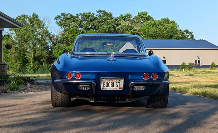 Corvettes for Sale: Wild LS1-Powered 1966 Corvette Convertible on BaT