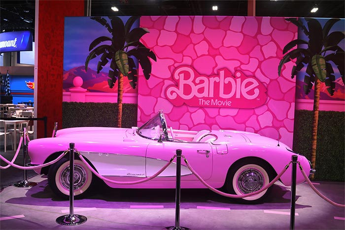 Real Life C1 Barbie Corvette Headed for the 2024 Canadian International AutoShow