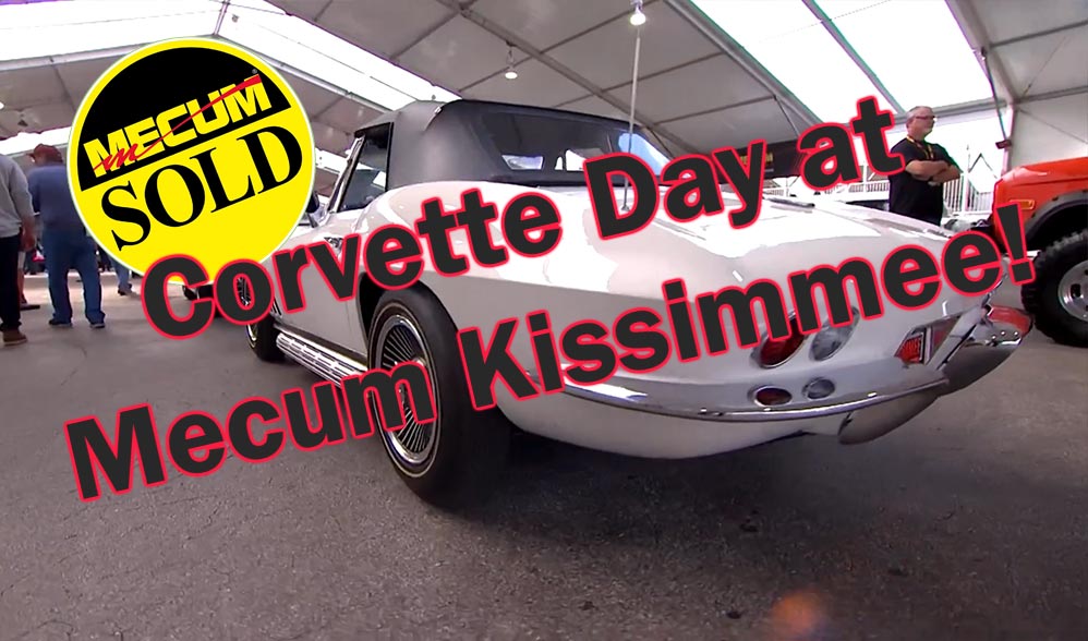 Gone to the Auction! It's Corvette Day at Mecum Kissimmee