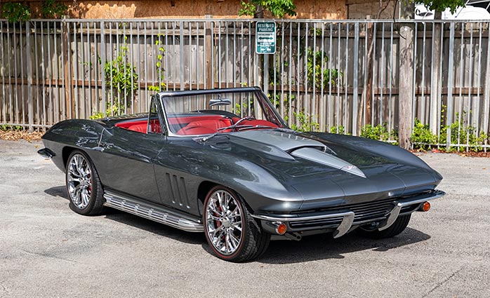 Jeff Hayes Corvette Restomod Sells for $236,500 at Mecum Kissimmee