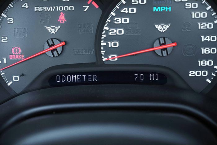 70-Mile 1998 Corvette Indy 500 Pace Car Offered on Hagerty