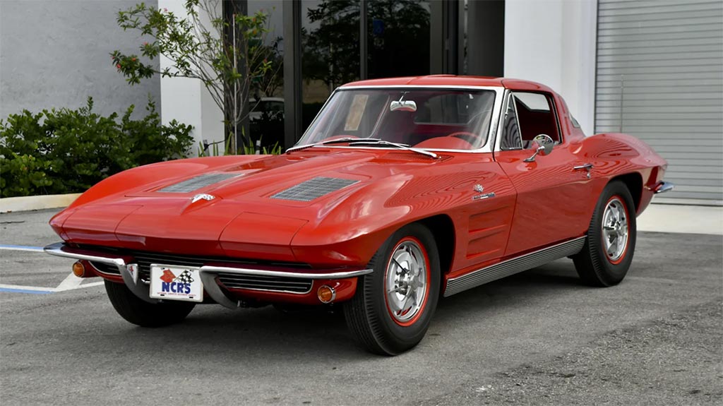 1963 Corvette Split Window Coupe - $352,000